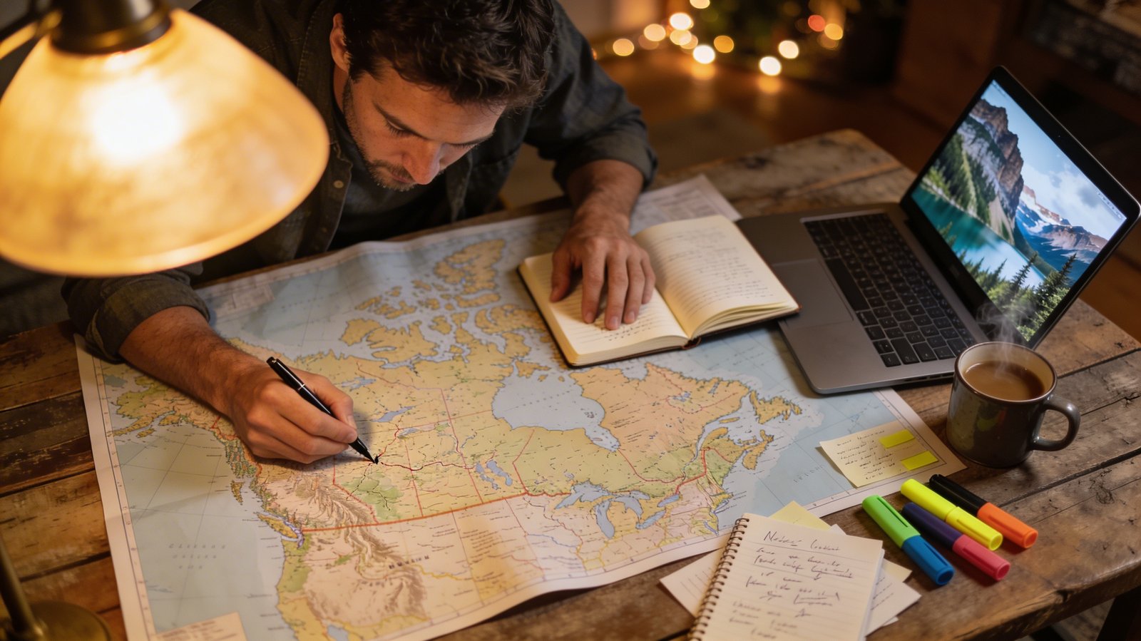 Rückkehr nach Kanada: Die Reiseplanung